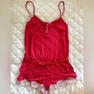 Victoria’s Secret lace pyjama romper